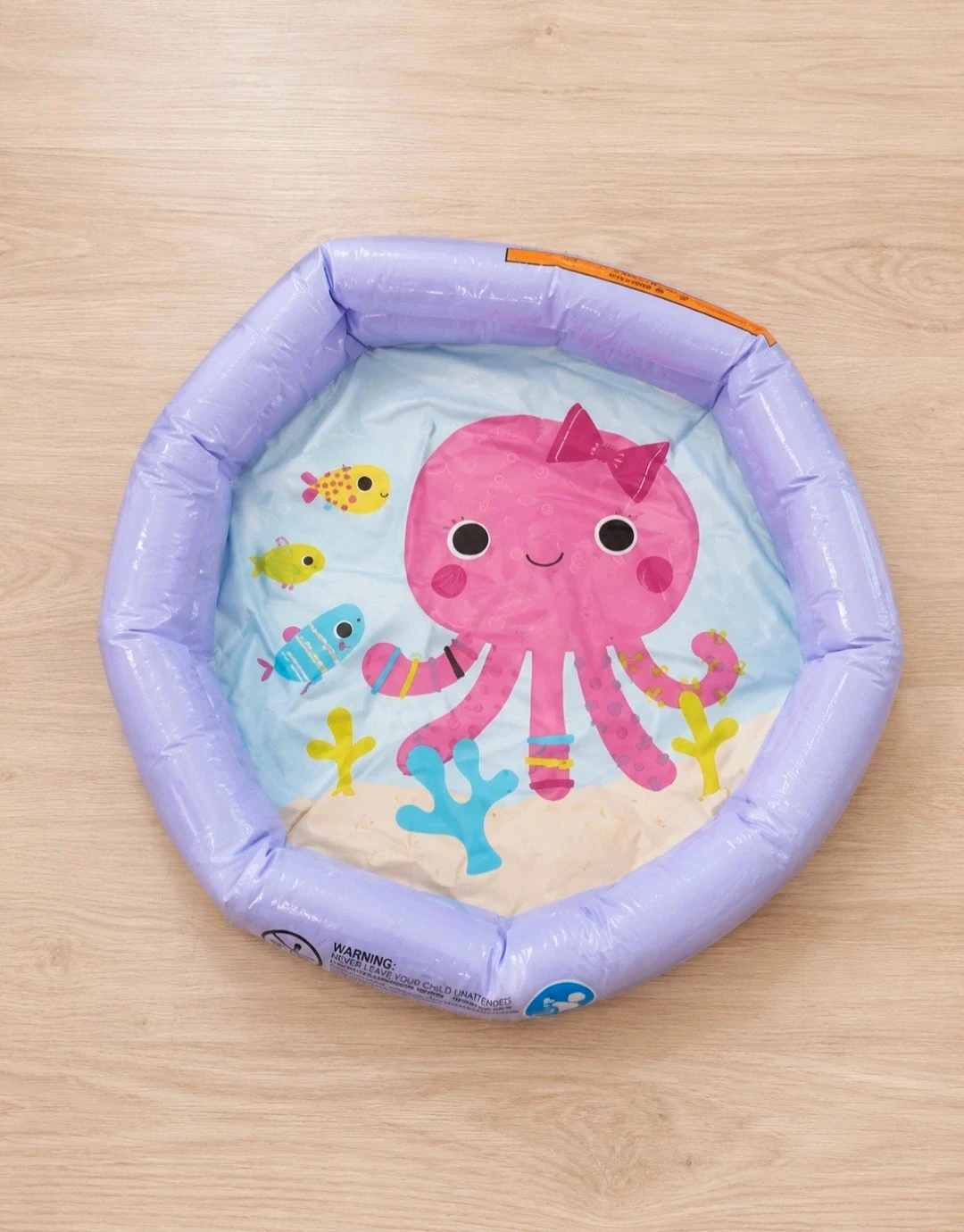 Piscine pour bébé Pieuvre rose et violet - en super état- parfait pour l'été
